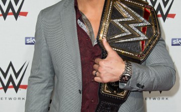 Roman Reigns arrives for WWE RAW at 02 Brooklyn Bowl on April 18, 2016 in London, England.