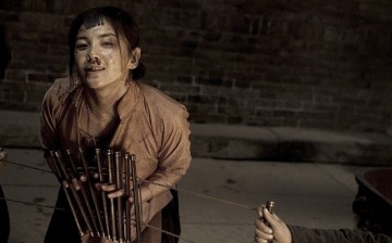 Tian (Zhang Yuqi) faces the consequences of her actions in a scene in the drama, “White Deer Plain” (2012), directed and written by Wang Quan’an.