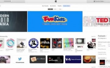 The iTunes podcast shows can be seen in the image