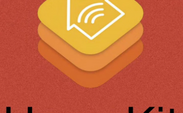 A HomeKit logo appears at CES2016 in January.    