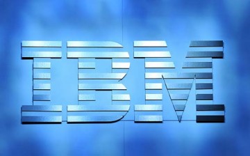 IBM Logo presented during CES 2016