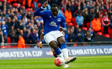 Everton striker Romelu Lukaku.