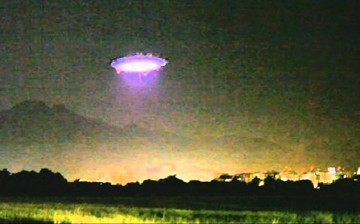  An unidentified flying object, or UFO, is any apparent anomaly in the sky.