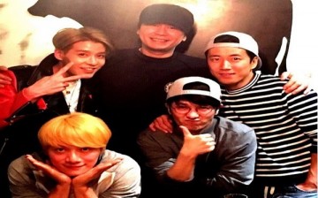 Sechs Kies with YG CEO Yang Hyun Suk