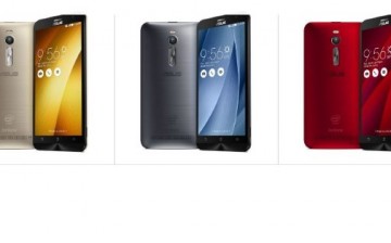 ASUS Zenfone 2 phones, not the Zenfone 3, can be seen in the image