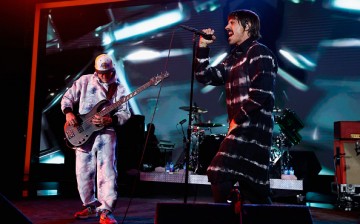 The Red Hot Chilli Peppers rock for a cause during The Parker Institute For Cancer Immunotherapy fund raising event.