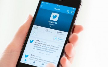 Twitter Logo on Phone