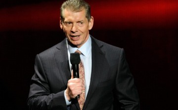 WWE Chairman Vince McMahon speaks during the announcement of the WWE Network.