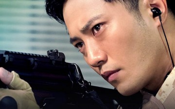 South Korean actor Jin Goo as Sergeant Major Seo Dae Young aka Wolf in KBS 2TV's 'Descendants of the Sun.'