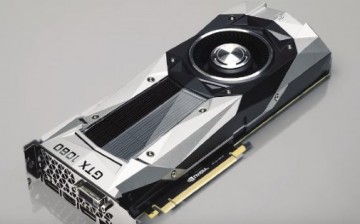 The new NVIDIA GTX 1080 is shown in the image