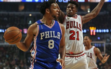 Jimmy Butler and Jahlil Okafor