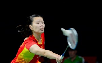 Chinese women's badminton player Li Xuerui.