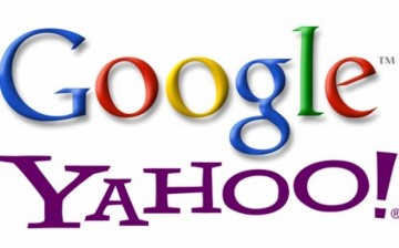 Google and Yahoo Logos