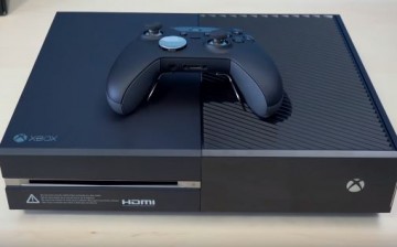 The Xbox One Elite, not the Xbox Scorpio or Xbox Two, is shown in the image