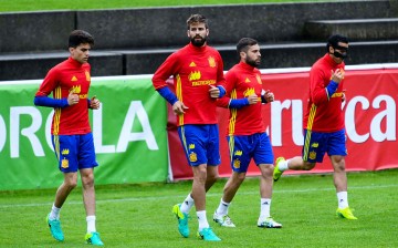 Spain vs South Korea Training Session
