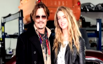 Johnny Depp and Amber Heard during happier times in 2015. 