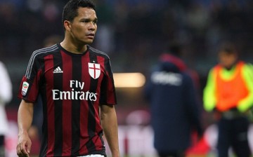 AC Milan striker Carlos Bacca.