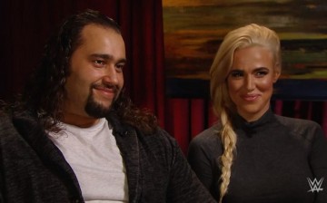 Rusev and Lana are very happy about the announcement of their engagement.