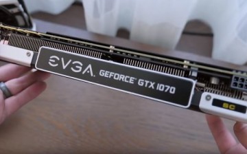 The EVGA GTX 1070 SuperClocked version is shown at Computex 2016