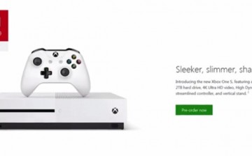 The first promotional image of Xbox One Slim was released last June 12.