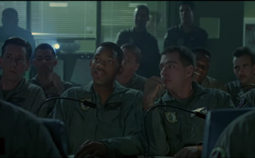Will Smith plays Captain Steven Hiller in the 1996 