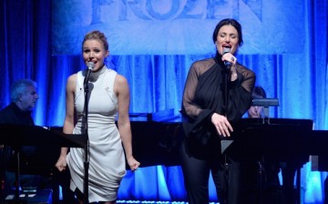 Elsa (Idina Menzel) and Anna (Kristen Bell) are back in the 