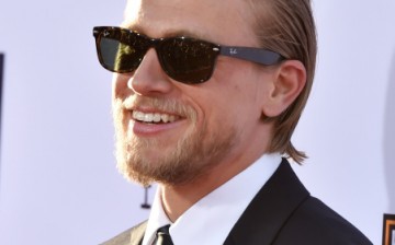 Actor Charlie Hunnam arrives at the season 7 premiere screening of FX's 'Sons of Anarchy' at the Chinese Theatre on September 6, 2014 in Los Angeles, California.