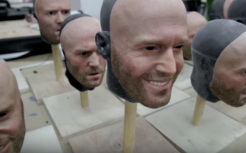 The LG G5 advert installs 120 cameras to plot Jason Statham’s head and capture many of his facial expressions with lighting to have masks for doubles later.  