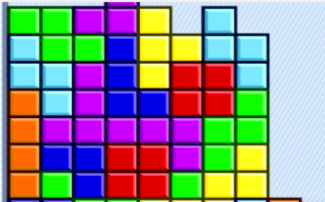 Tetris is a popular game where the player puts falling blocks into slots.    