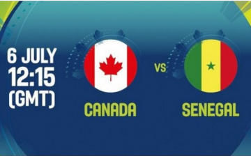 FIBA OQT Live Stream & Replay Highlights: Canada vs. Senegal 