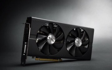 The Sapphire RX 480 is displayed