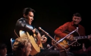 Elvis Presley and guitarist Scotty Moore performed together  during the King of Rock and Roll's comeback special aired on NBC.