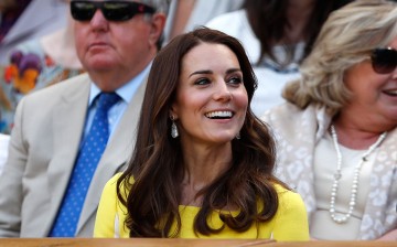 Kate Middleton shares Prince George's budding interest in playing tennis.