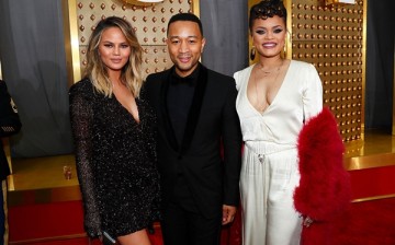 Model Chrissy Teigen, recording artists John Legend and Andra Day attend Spike TV's 10th Annual Guys Choice Awards at Sony Pictures Studios on June 4, 2016 in Culver City, California. 