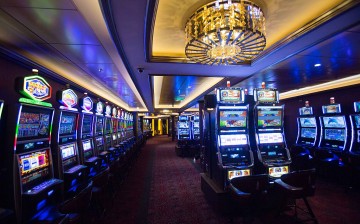 Chinese travelers are drawn to taking cruises because of gambling.