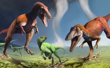 The Gualicho shinyae dinosaur appears to be a smaller T. rex with the same short arms.