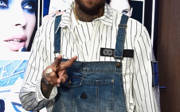  Chris Brown attends the L'Oreal Paris Blue Obsession Party at the annual 69th Cannes Film Festival at Hotel Martinez on May 18, 2016 in Cannes, France.