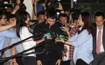 K-pop Star Park Yoo-chun Appears At Police For Questioning Over Rape Allegations