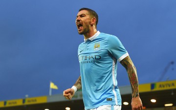 Manchester City defender Aleksandar Kolarov.