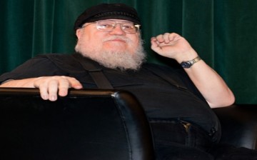 Writer George R. R. Martin participates in a Q & A session following SundanceTV's 'Hap & Leonard' Screening at the Jean Cocteau Theater.