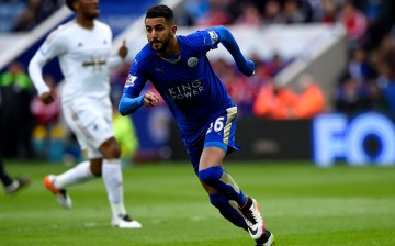 Leicester City winger Riyad Mahrez.