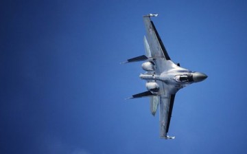 Su-35S in flight