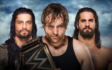 Dean Ambrose vs Seth Rollins vs Roman Reigns for WWE Championship