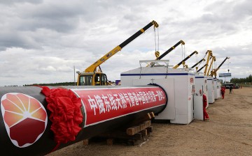 China started building the Chinese section of the China-Russia natural gas pipeline in June last year.