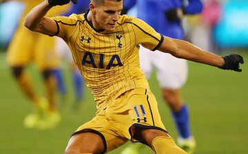 Tottenham Hotspur winger Erik Lamela.