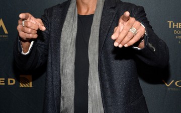 Actor Shemar Moore poses in the press room at the 43rd Annual Daytime Emmy Awards at the Westin Bonaventure Hotel on May 1, 2016 in Los Angeles, California. 