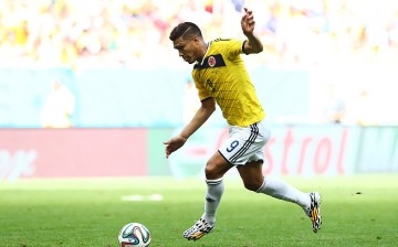 Colombia team captain Teofilo Gutierrez.
