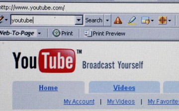 In this photo illustration the YouTube website is dispayed on October 10, 2006.