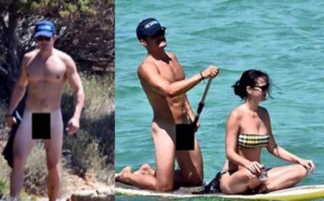 Orlando Bloom and Katy Perry were on holiday in Italy when naked pics of Bloom leaked on the internet.