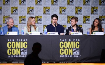 Victor Garber, Caity Lotz, Brandon Routh, Arthur Darvill and Maisie Richardson-Sellers attend DC's 'Legends Of Tomorrow' Special Video Presentation and Q&A during Comic-Con International 2016.  